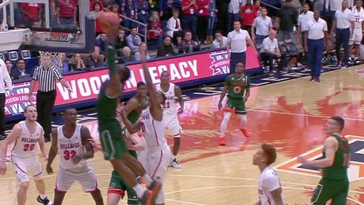 Miami Beats Fresno State On A Tip-In Dunk