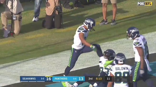 Seahawks Receiver Does Allen Iverson Stepback Over Tyronn Lue As Touchdown Celebration