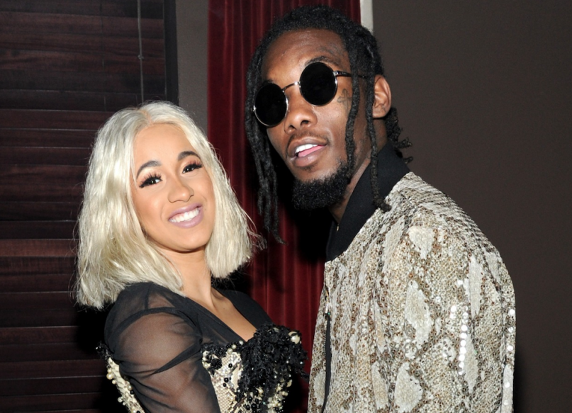 Offset Showed Up At Cardi B’s Set With Flowers To Ask For Forgiveness