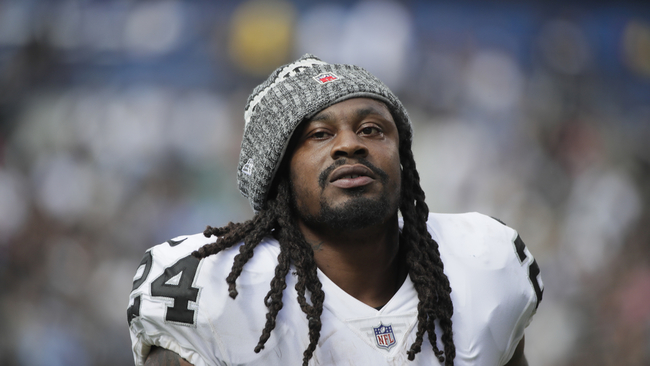 Marshawn Lynch Uses Al Davis’ Eternal Flame To Light A Blunt Before Monday Night Football Game