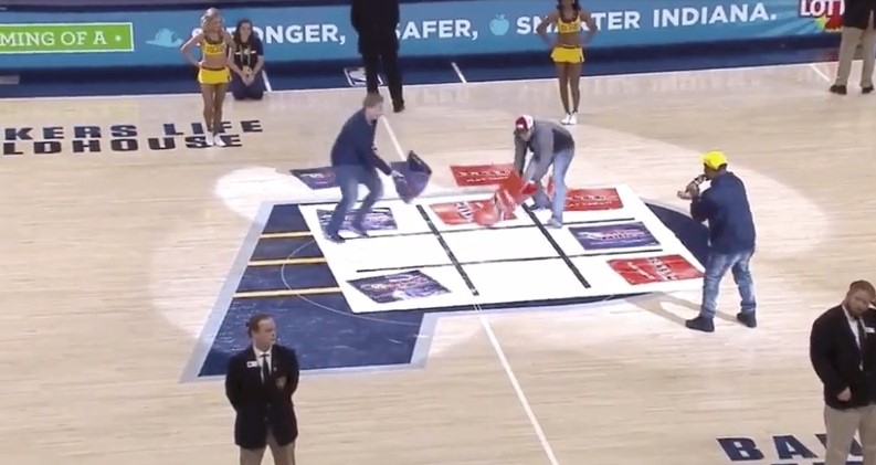 These Pacers Fans Play The Worst Game Of Tic-Tac-Toe Ever