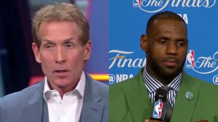 Skip Bayless Claims He Can Outrun LeBron James In An 8-mile Race