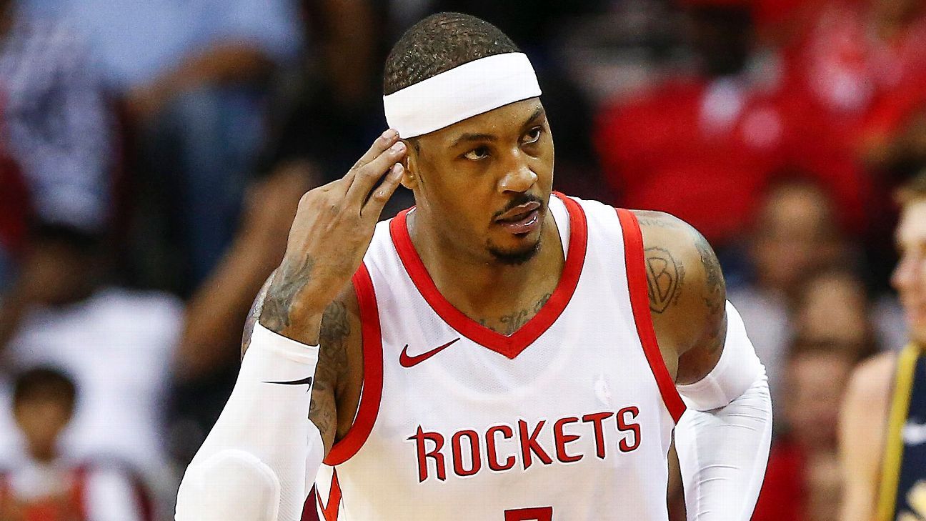 Bulls Will Waive Carmelo Anthony After Being Traded From Rockets