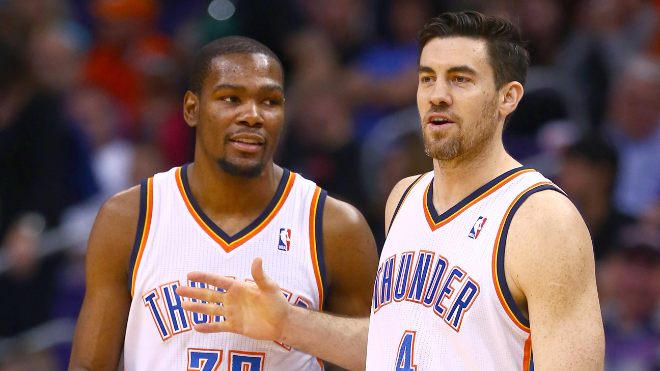 Kevin Durant Will Return To OKC For Nick Collison’s Jersey Retirement Ceremony