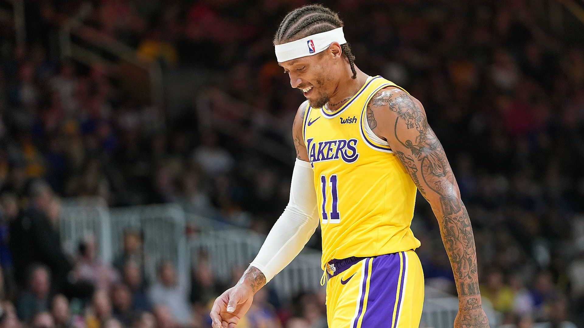 Michael Beasley Checks Into Game With Wrong Color Shorts
