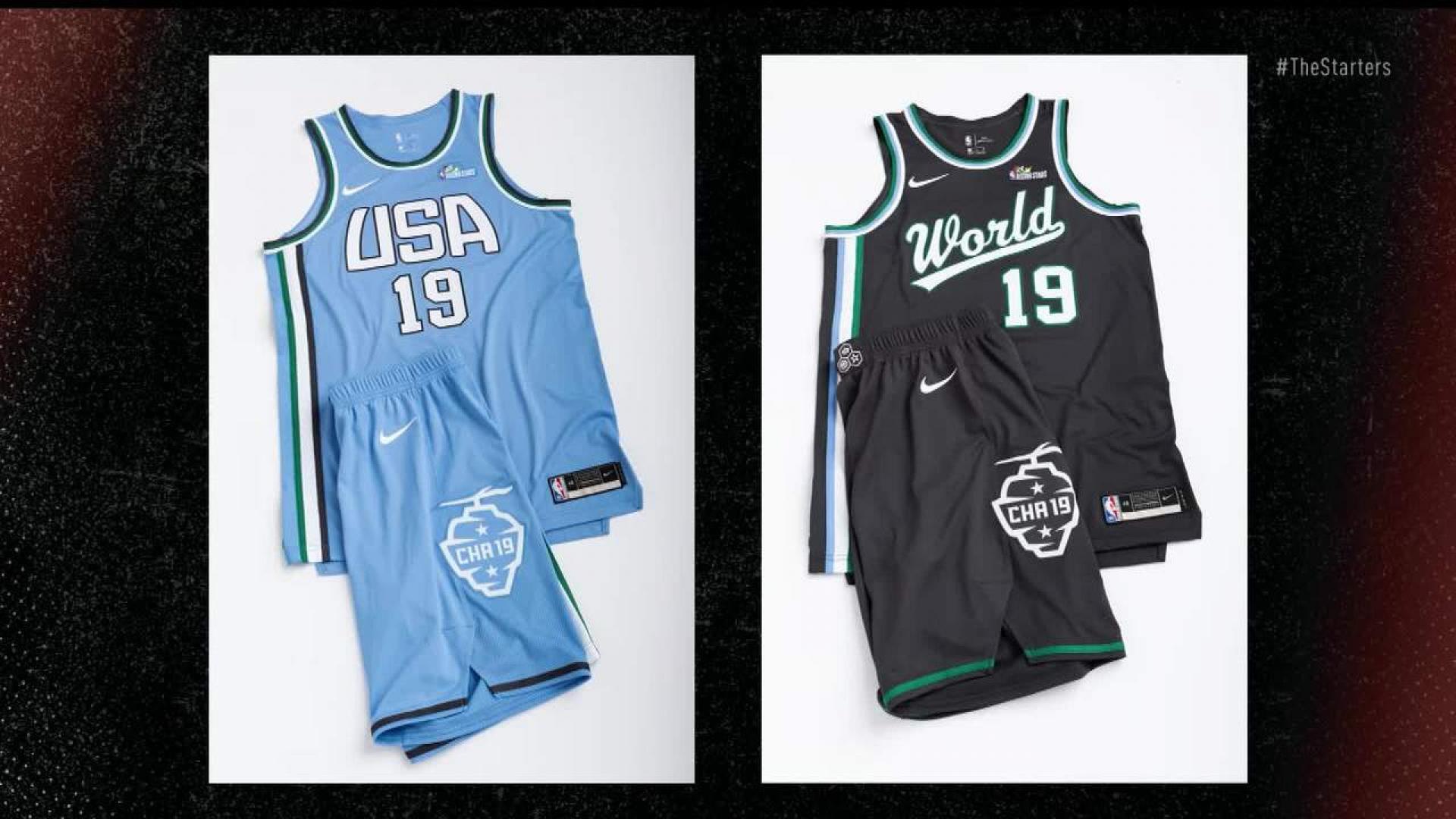 NBA Rising Stars Jerseys Have Been Revealed