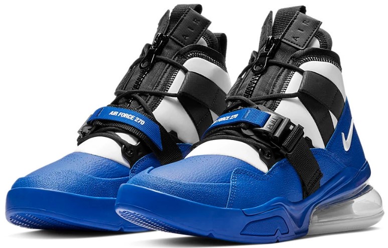 Nike Unveils Air Force 270 Utility in White, Blue and Black Colorway