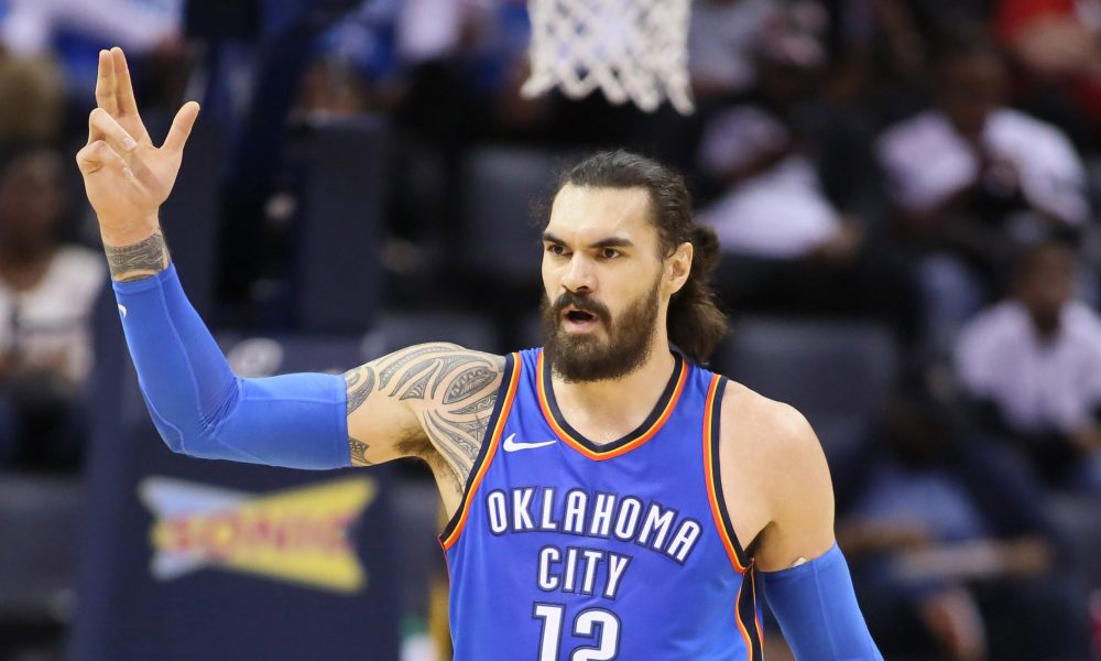 Steven Adams Pulls Off The Worst Euro Step In NBA History