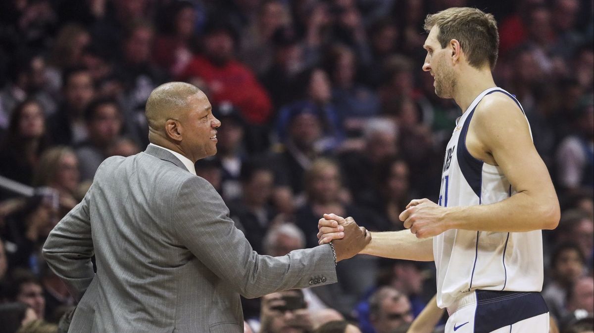 Doc Rivers Calls Timeout In Closing Seconds So Clippers Crowd Can Give Ovation To Dirk Nowitzki