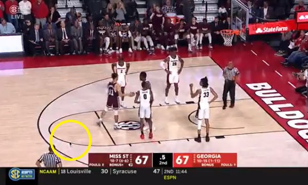 Georgia Loses On Technical Foul After Fan Threw Stuffed Animal On Court