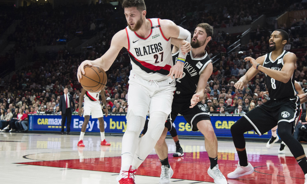 Jusuf Nurkic Suffers Gruesome Injury Against Nets