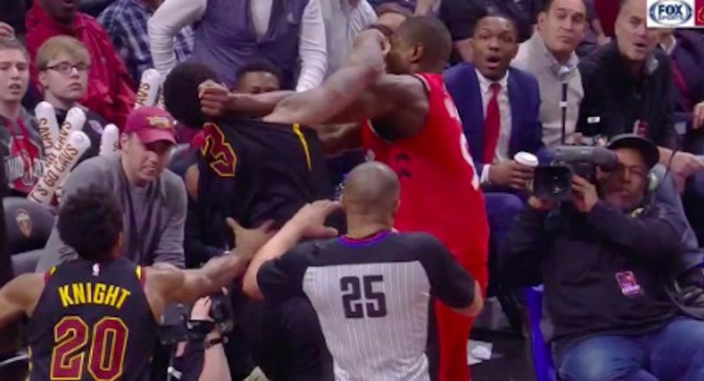 Serge Ibaka Choked Marquese Chriss And Both Threw Punches At Each Other