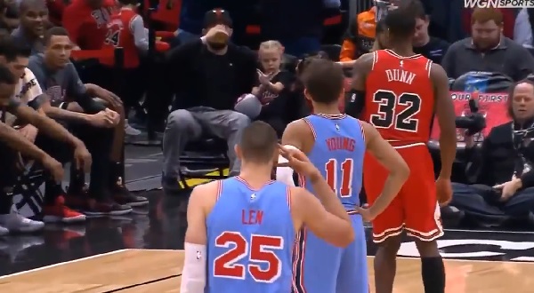 Trae Young Ejected For Staring Down Kris Dunn