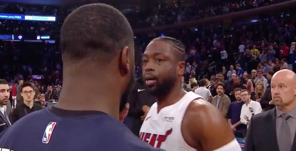 Dwyane Wade Rejects Emmanuel Mudiay’s Jersey Swap After Final Game At MSG