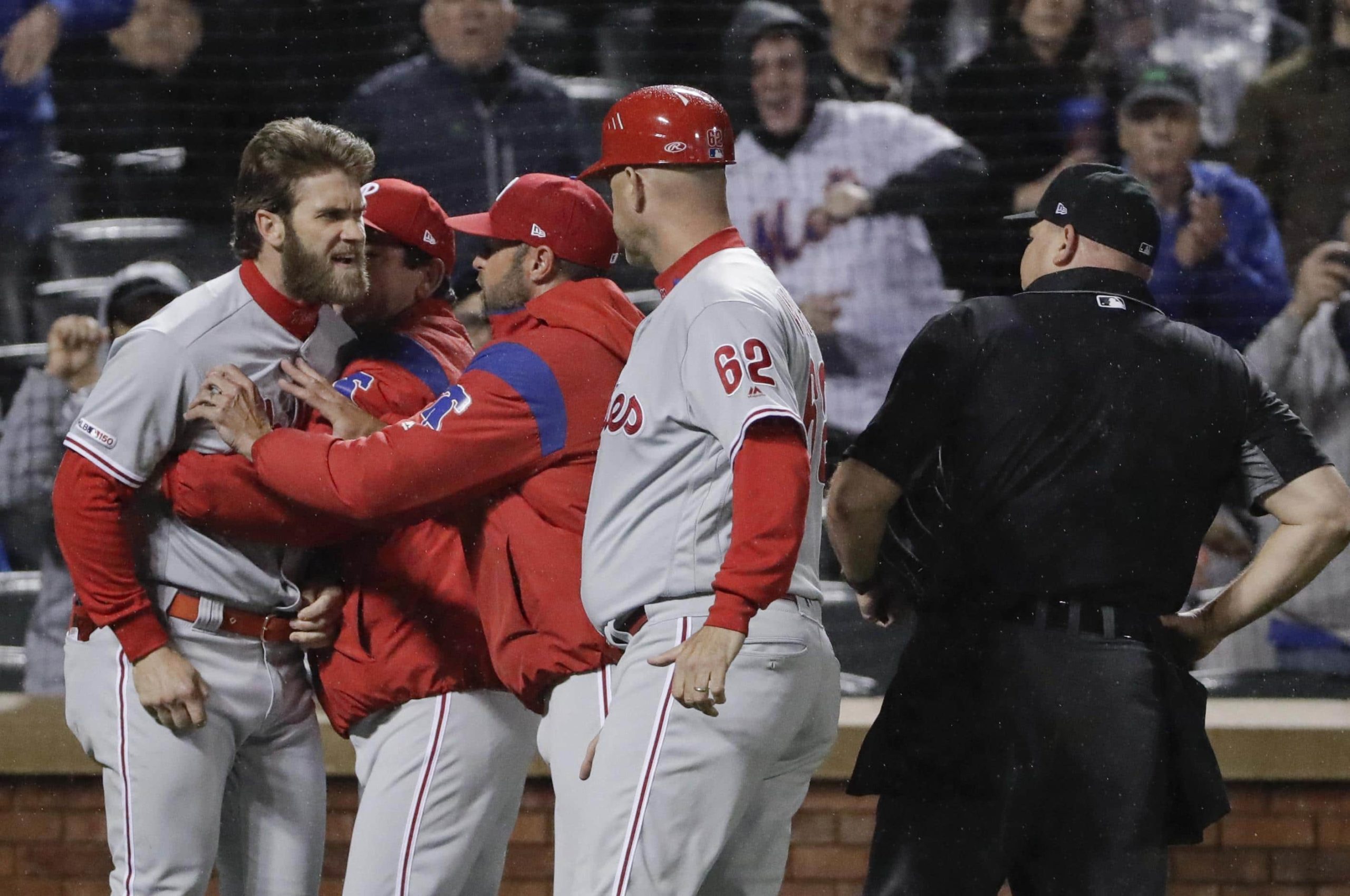 Bryce Harper Unleashes On Umpire After Getting Ejected