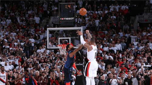 Damian Lillard Clinches Series Over Thunder On Buzzer Beater From Near Half-Court