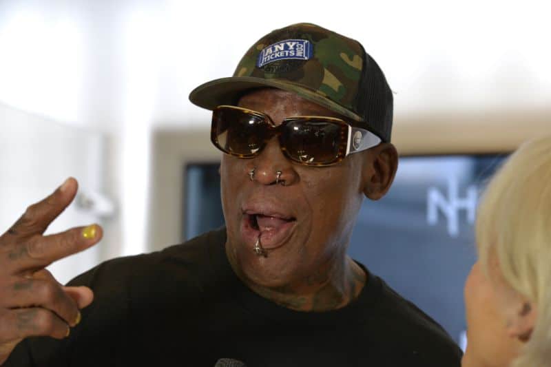 Dennis Rodman Accused Of Destroying and Stealing 400-Pound Amethyst Crystal From Yoga Studio