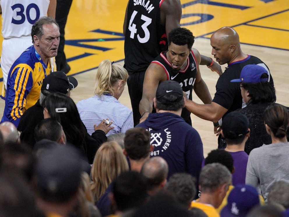 Warriors Minority Owner Receives 1 Year Ban From NBA Games For Shoving Kyle Lowry
