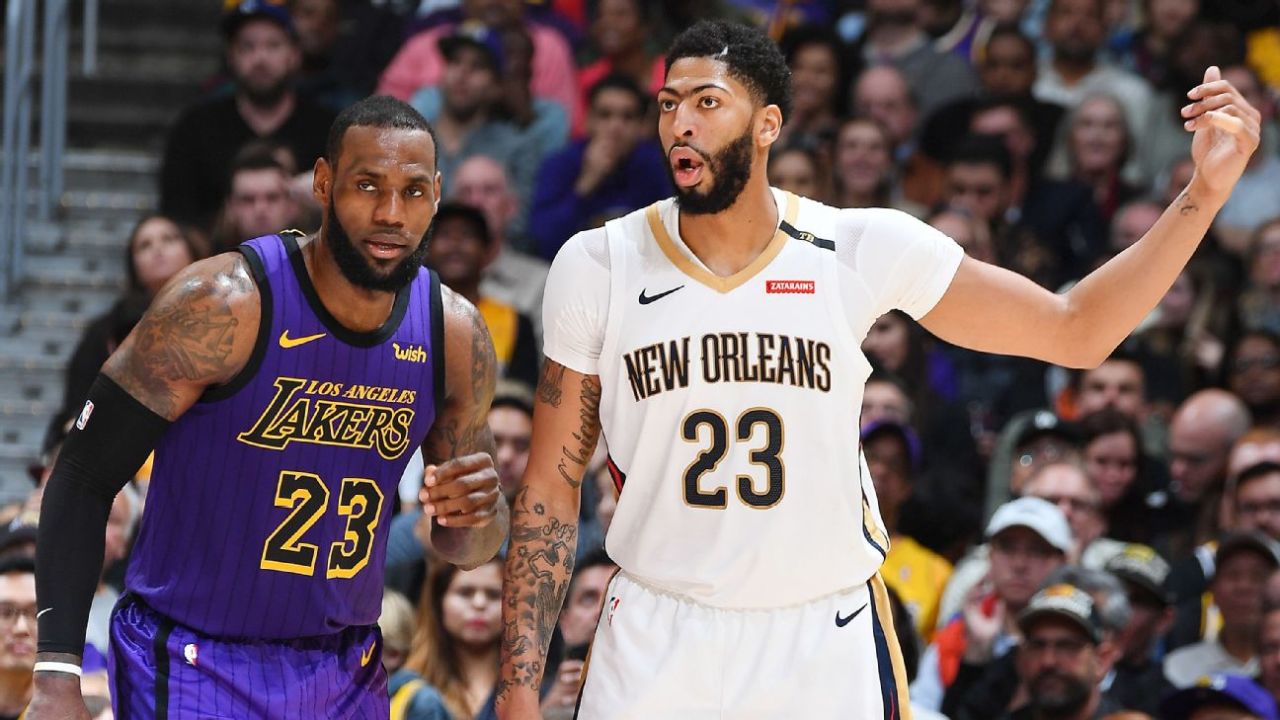 LeBron Gives Up No. 23 For New Teammate Anthony Davis
