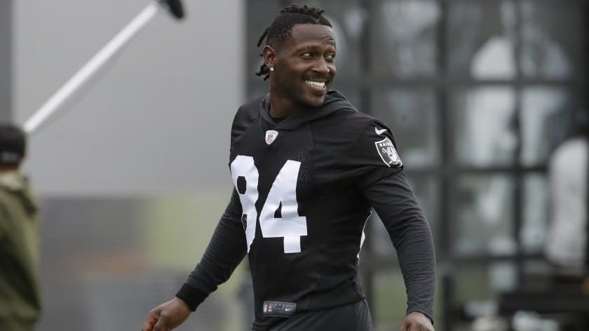Antonio Brown Posted His Reaction To The Raiders Releasing Him On YouTube