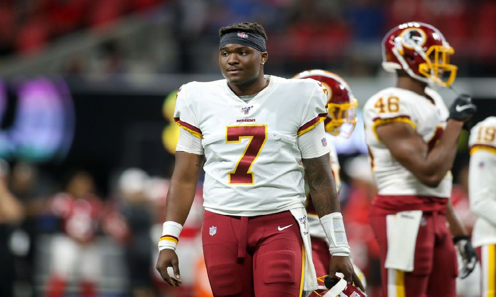 Washington Redskins: Dwayne Haskins Begs His Offensive Line To Play Better