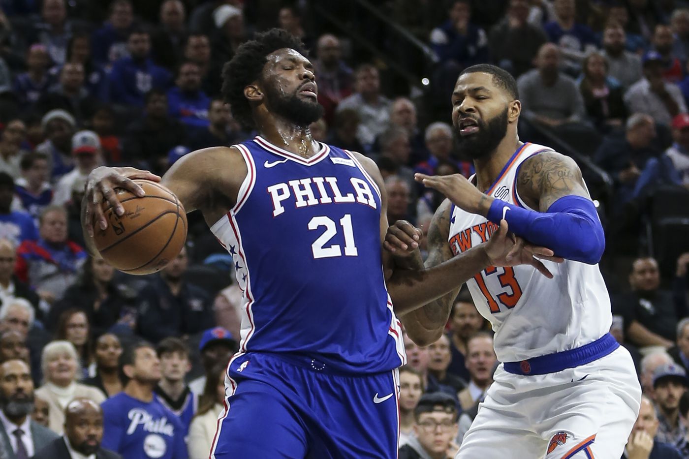 Joel Embiid and Marcus Morris Respond to In-Game Fight