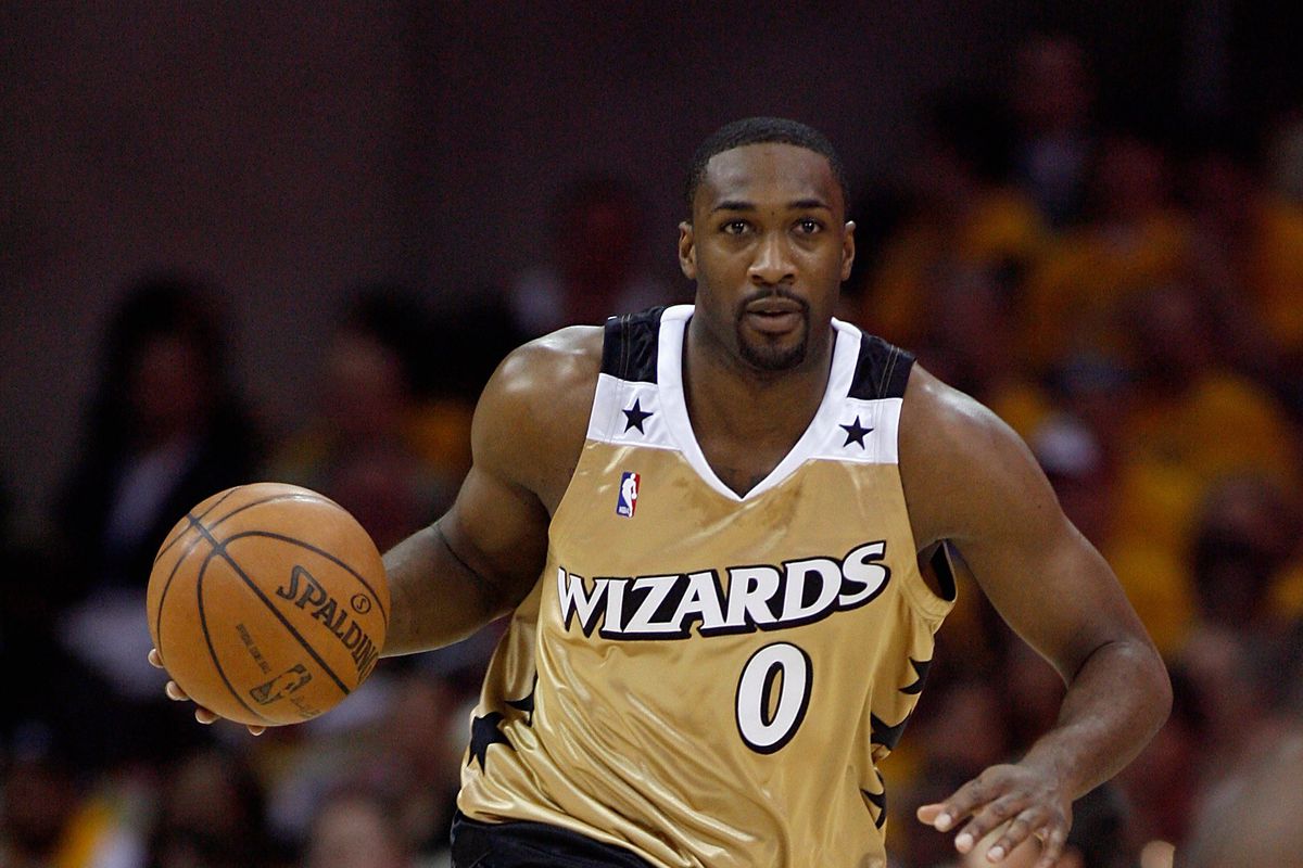 Gilbert Arenas Banned From Fair For Cleaning Out Hoops Game