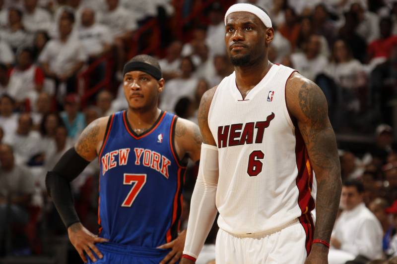 LeBron and Carmelo Talk About Their “Brotherhood”