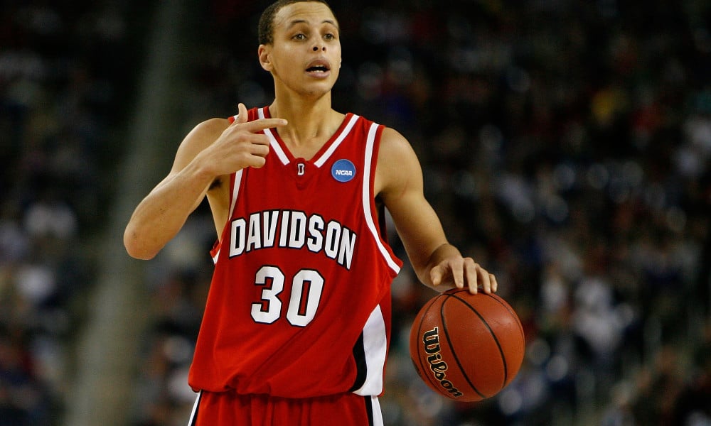 Stephen Curry Filmed A Cheesy Television Show At Davidson College