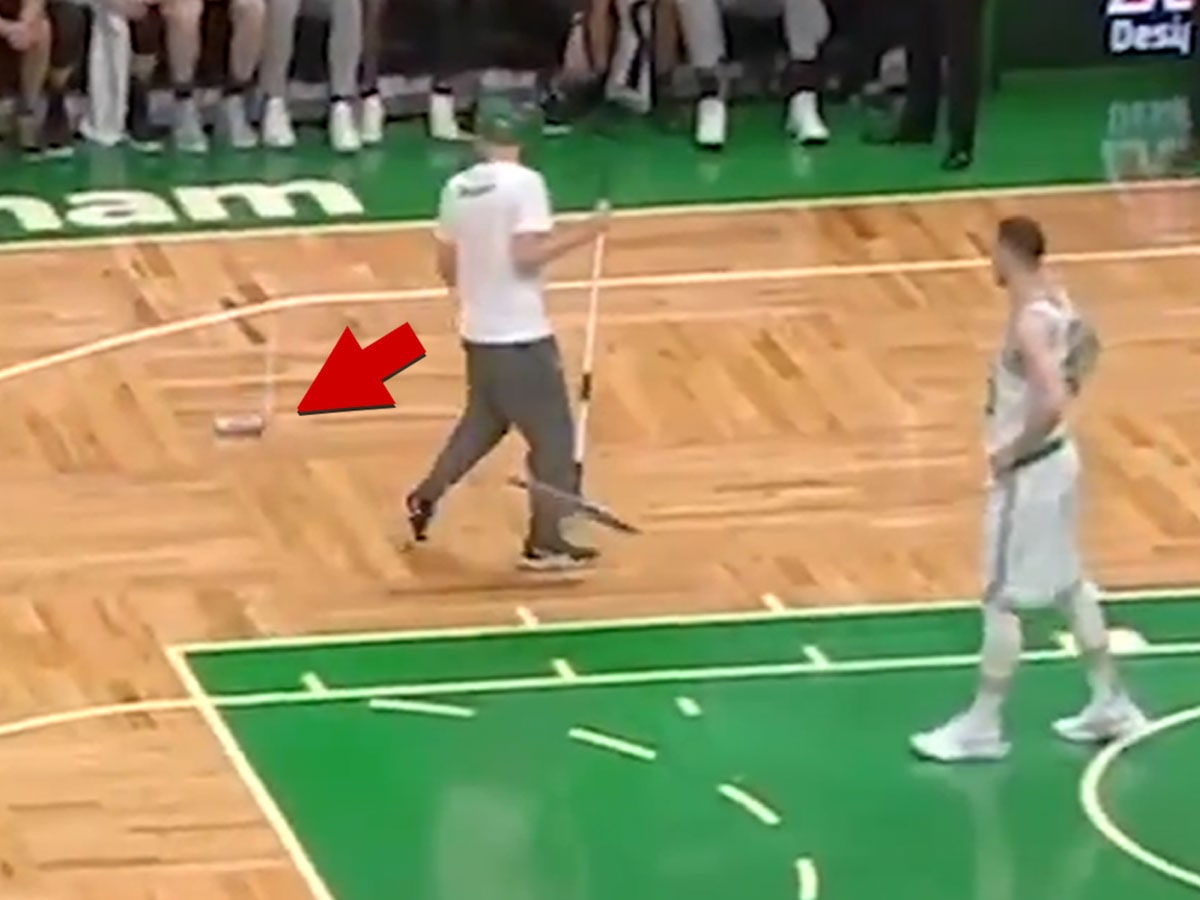 Boston Celtics Fan Arrested After Throwing Beer At Spurs Bench