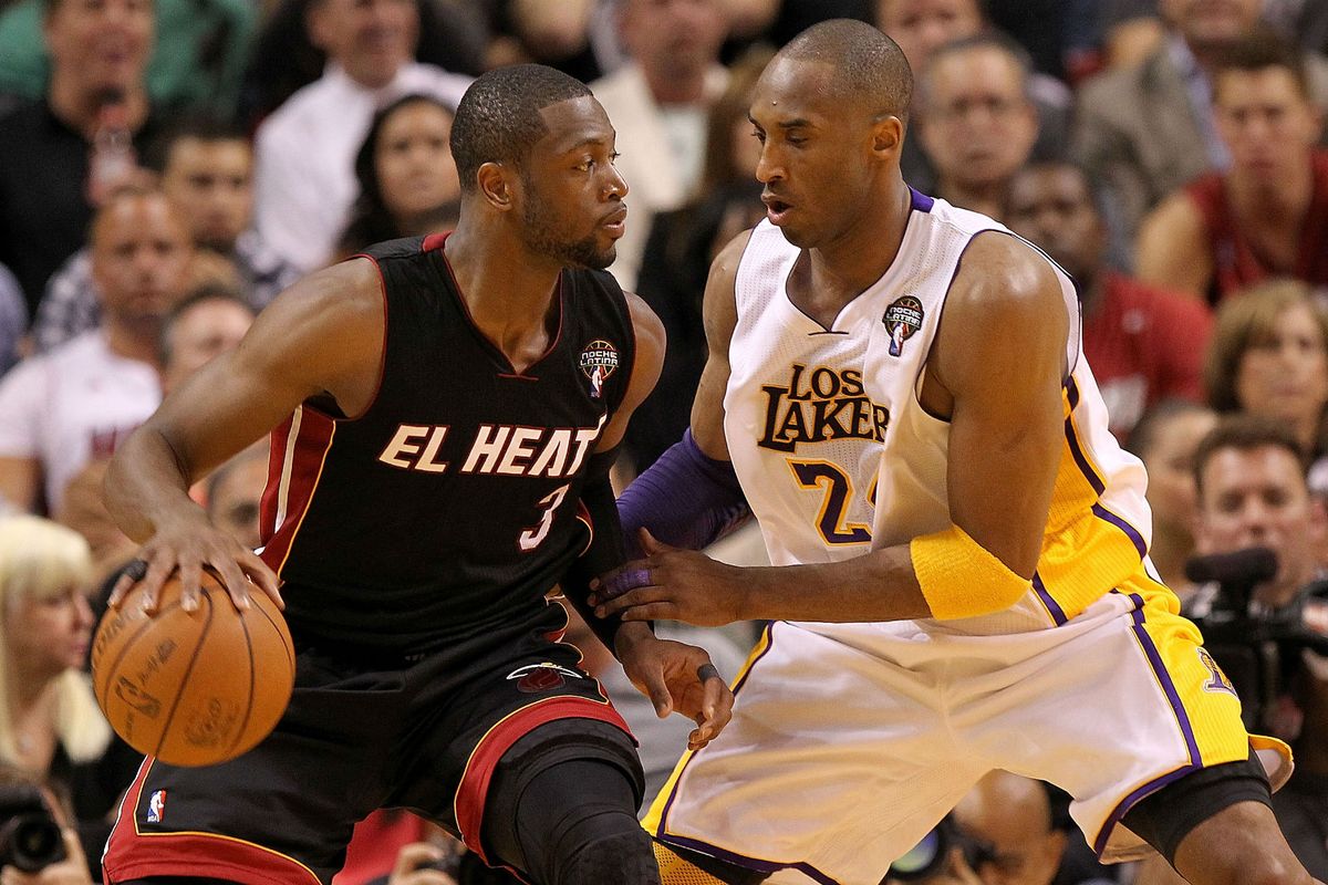 Dwyane Wade Shares Story Of Playing Against Kobe For First Time