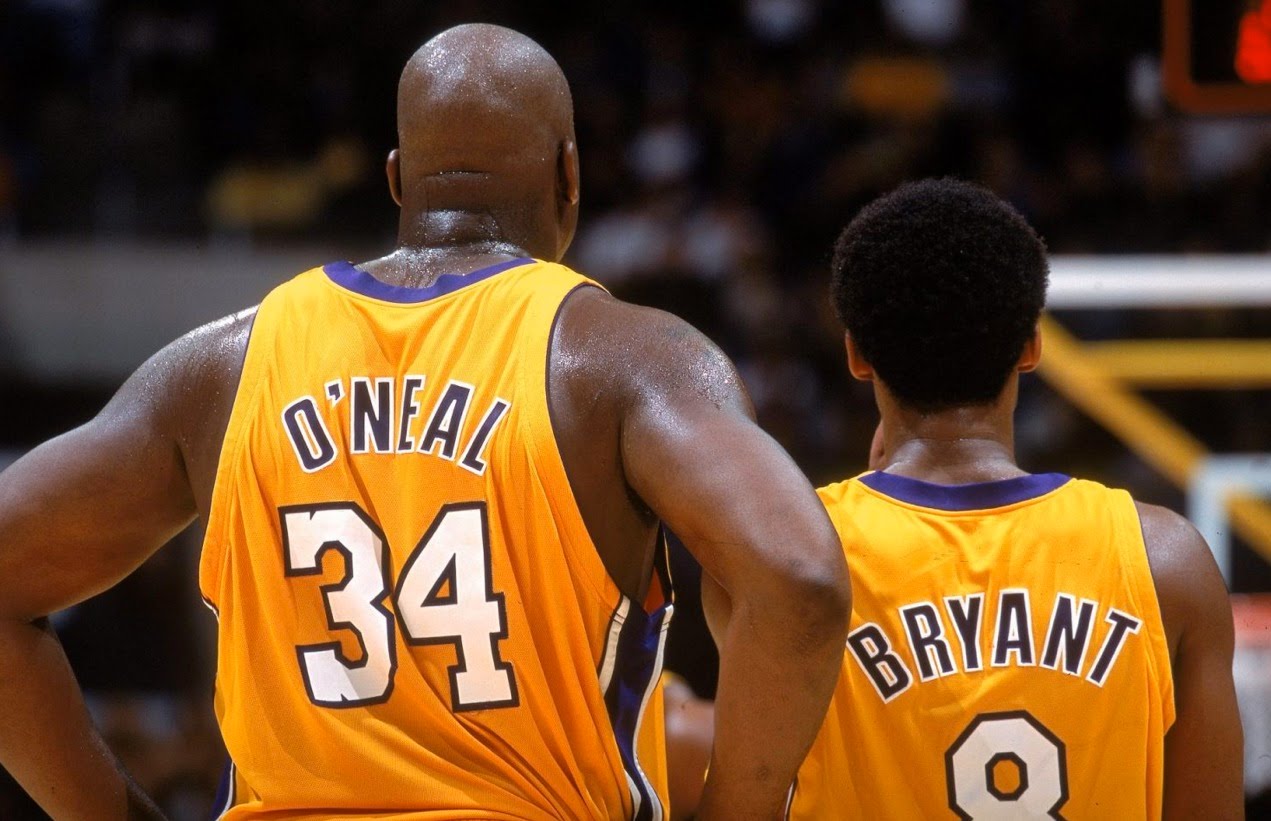 Shaquille O'Neal Once Wore Kobe Bryant's Number 8 Jersey