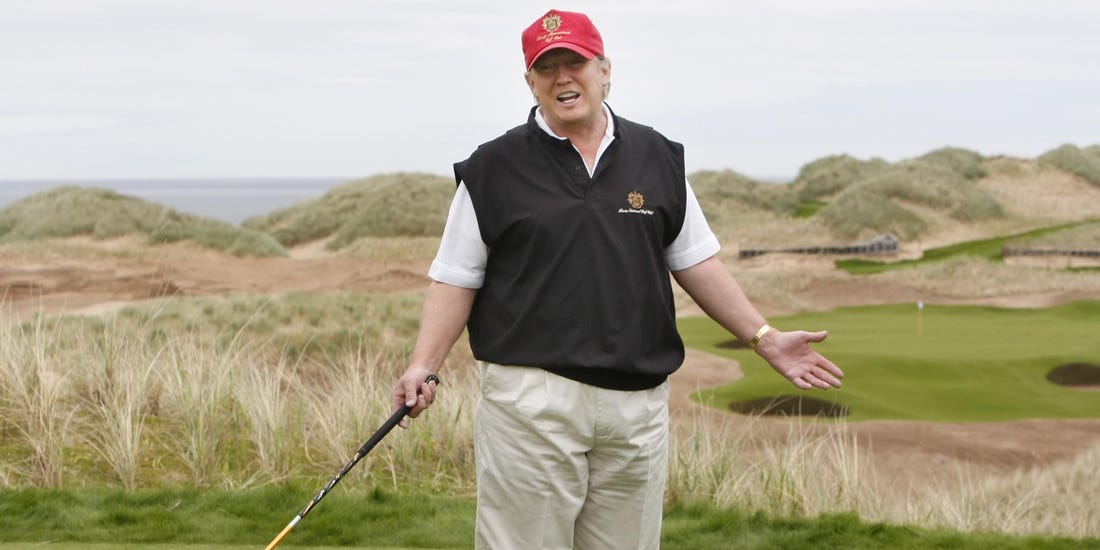 Trump’s Golf Expenses Make Him The 10th Best-Paid American Athlete