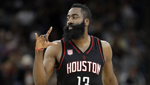James Harden’s Jersey Hangs In Rafters At A Strip Club