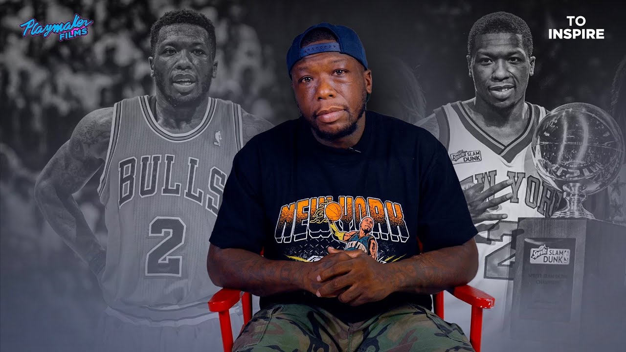 Nate Robinson Sitting for interview